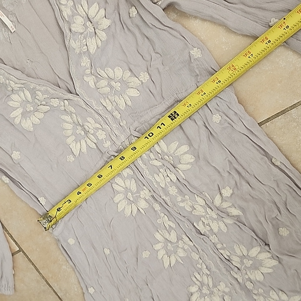 Free People Fable Dusty Lavendar Maxi Dress Size Medium - Picture 8 of 14